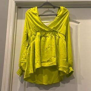 Torrid Lime Green Blouse